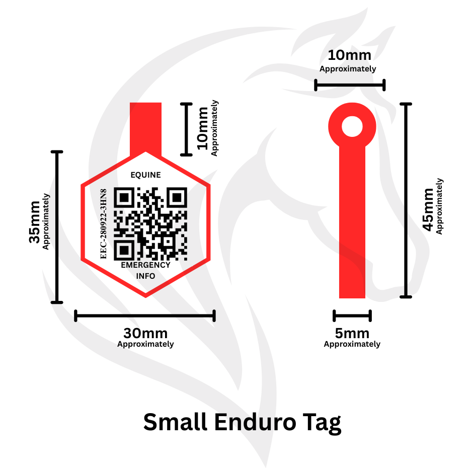 Equine Emergency Tag (EnduroTag)