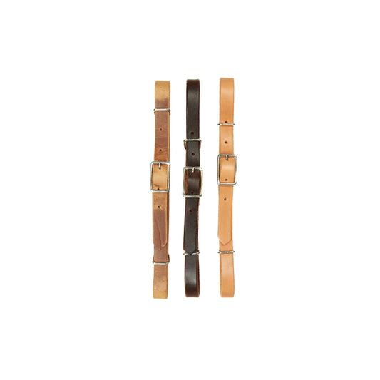 JWayne Western Leather Curb Strap