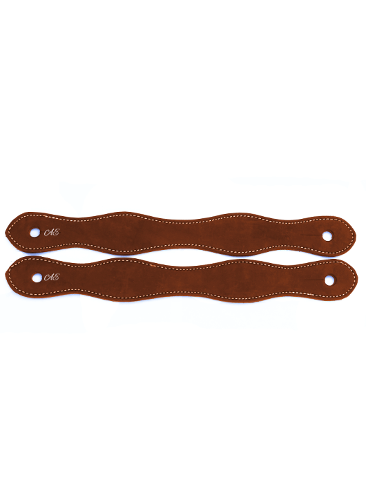 Andrea Equine Natural Harness Slobber Straps