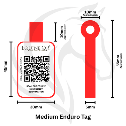 Rider Emergency Tag (Enduro)