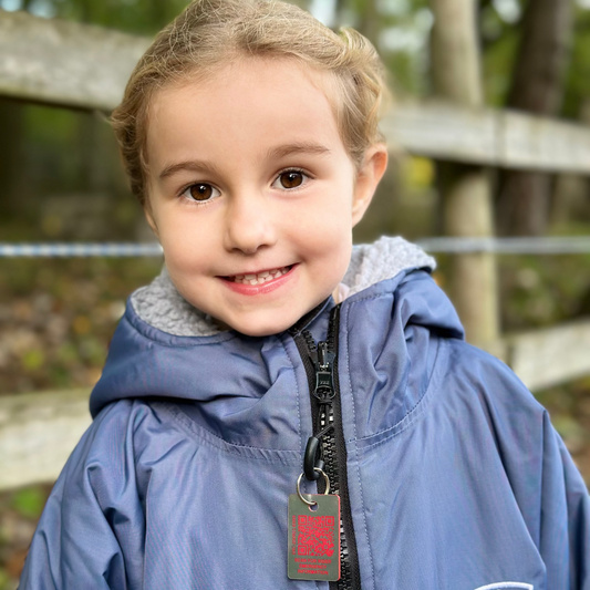 Small Rider Emergency Tag (Classic)