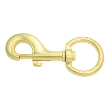 Large Trigger Clip - Brass or Silver
